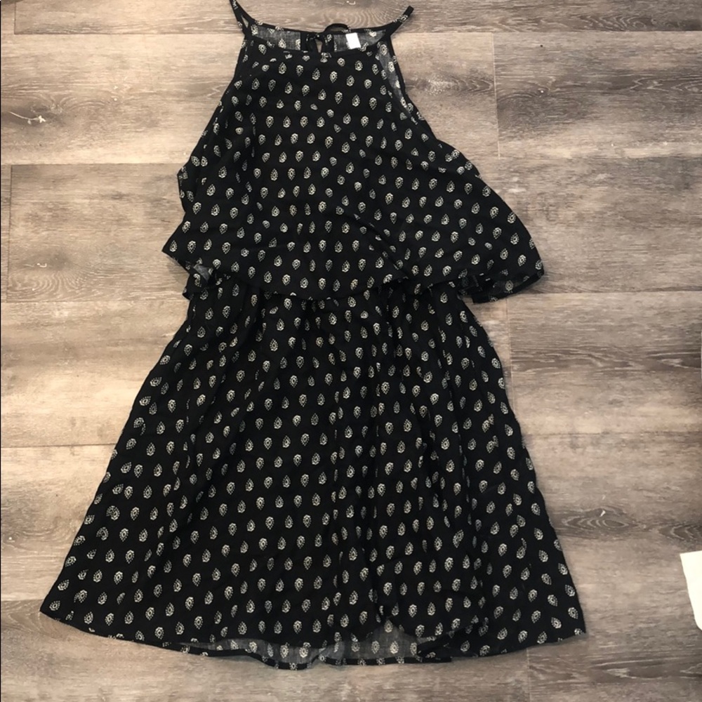🌺Flowy Black Summer Dress